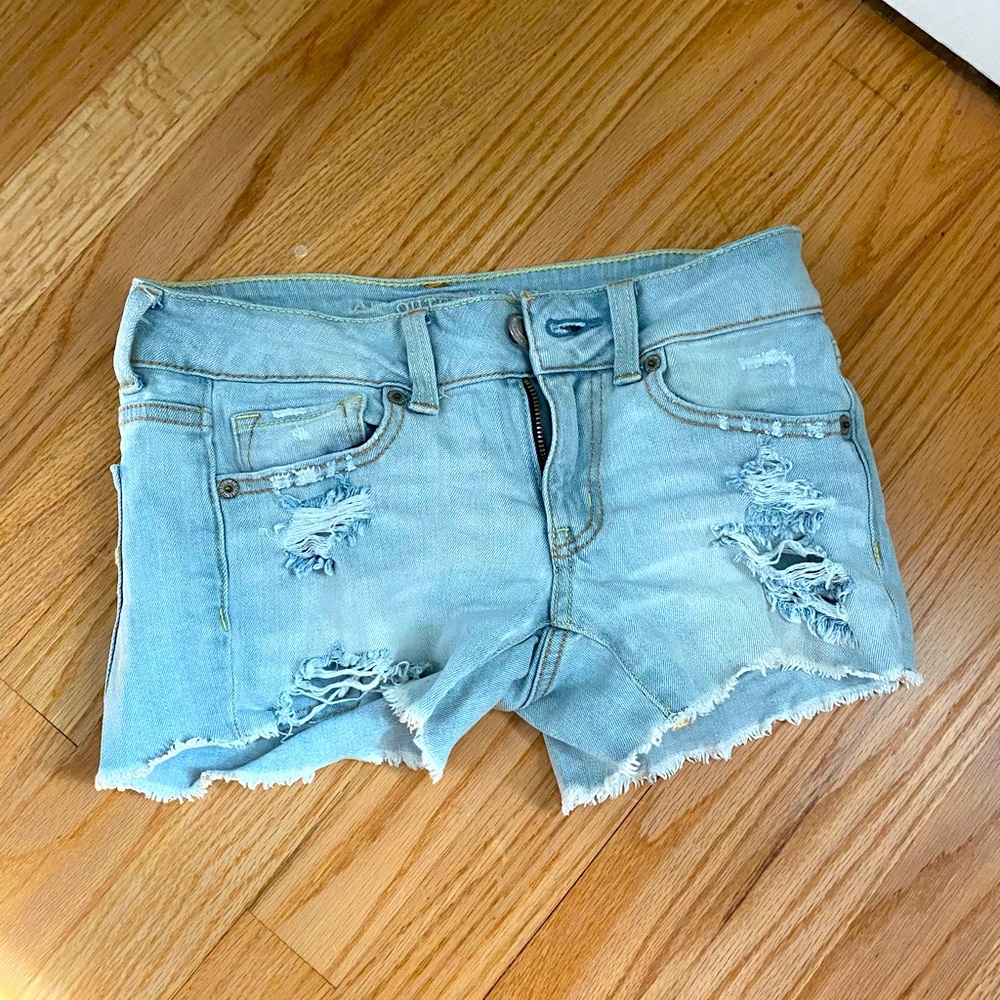 American Eagle midi shorts